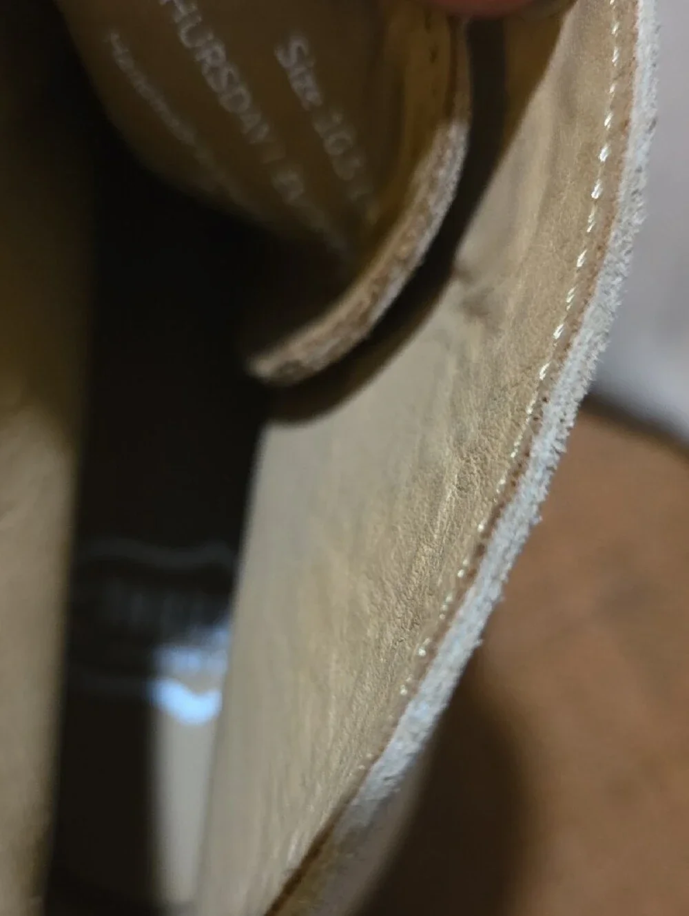 Thursday Men's Suede Desert Boots in Beige - Classic Casual 10.5